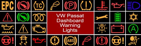 Vw Passat Warning Lights Symbols