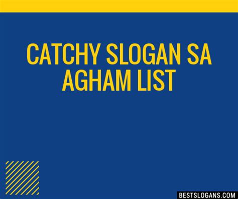 100 Catchy Sa Agham Slogans 2023 Generator Phrases And Taglines