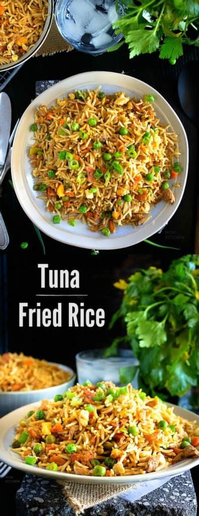Tuna Fried Rice Video Nish Kitchen