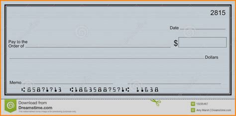 Editable Blank Check Template Professional Template Examples