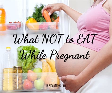 Beef and pork are also rich in iron, choline, and b vitamins, all of which are important nutrients during pregnancy. Six Foods Pregnant Women Should Avoid - Muscogee Moms