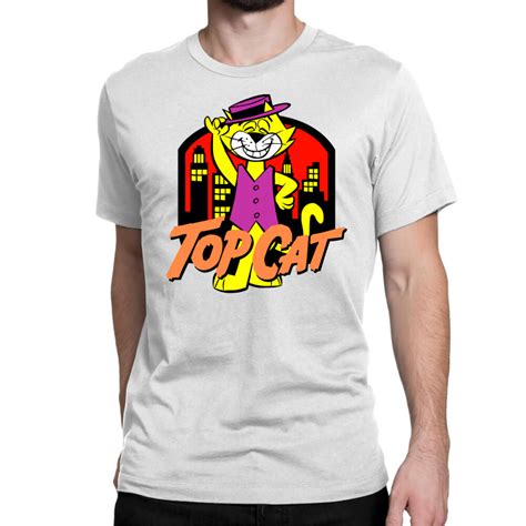 Custom Top Cat Classic T Shirt By Custom Designs Artistshot