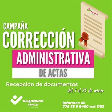 24 De Mayo último Día De Recepción De Documentos Para Participar En Campaña Correctiva De Actas