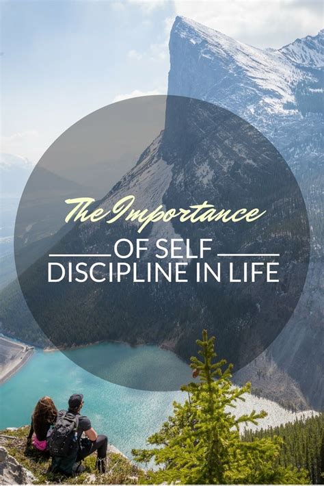 Many people harp on the importance of discipline in our professional careers through blogs and youtube videos and they are right too. Importance of Self Discipline in Life (With images) | Self ...