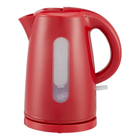 Mainstays 17 Liter Plastic Electric Kettle Red Fruit