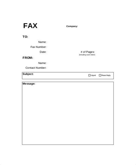 Free 8 Sample Fax Cover Page Templates In Pdf Ms Word
