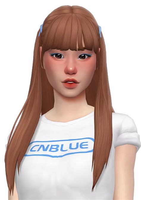 The Cutest Sims 4 Sims Hair Sims 4 Characters