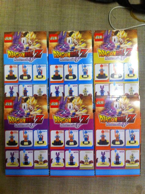 Japanese lego don't come apart. Set Lego Dragon Ball Z Resurrection F - $ 9.500 en Mercado Libre