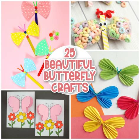 25 Beautiful Butterfly Crafts For Kids Of All Ages Messy Little Monster