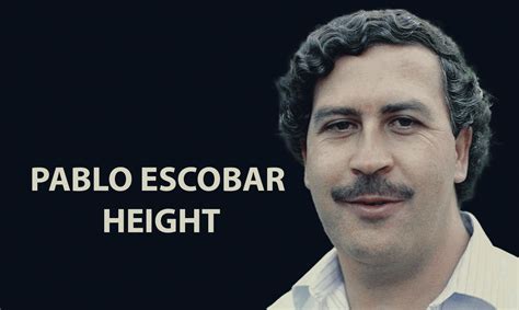 Who Is Pablo Escobar Pablo Escobar Height Weight Age Wife Kids