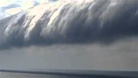 Roll Cloud Captured On Video In Northern Michigan Youtube