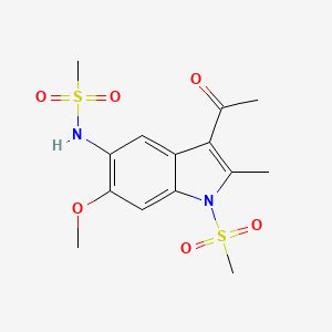 N Acetyl Methoxy Methyl Methylsulfonyl H Indol Yl Methanesulfonamide S