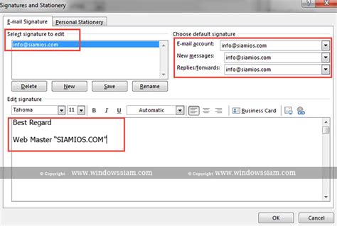 How To Add Email Signature To Microsoft Outlook Whatkjlkj