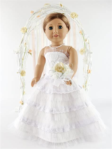 Pin On American Girl Doll Wedding Strapless