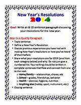 Essay About New Years Resolution Images