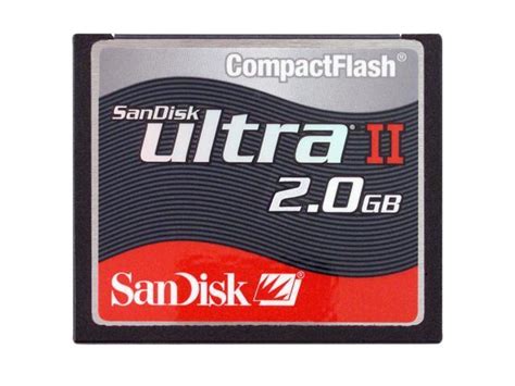 Sandisk Ultra Ii 2gb Compact Flash Cf Flash Card Model Sdcfh 2048 901