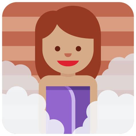 🧖🏽 Person In Steamy Room Emoji With Medium Skin Tone Meaning