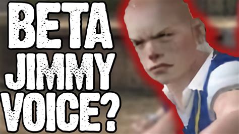 Bully Beta The BETA Voice Of Jimmy Hopkins Short YouTube