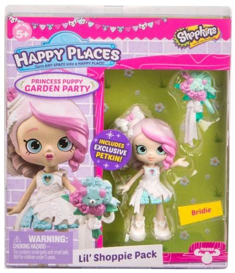 Shopkins Happy Places Season 4 Bridie Lil Shoppie Pack Princess Puppy