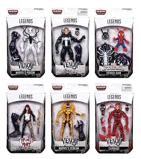 Buy Hasbro Venom Marvel Legends Venom Carnage Poison Spider Man