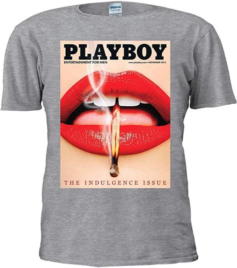 Malu Playboy BNNY Playboy T Shirt Red Lip Tee Sexy Party T Shirt Unisex