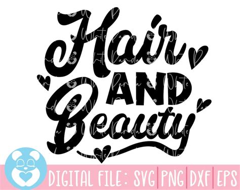Hair Style Salon Beauty Beauty Salon Svg Hairdresser Svg Etsy