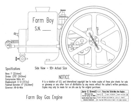 How to build a hit and miss engine cart. Farm Boy Hit-&-Miss 4-Cycle Engine Plans