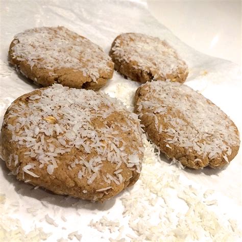 Chewy Raw Coconut Cookies Heidi Kristoffer