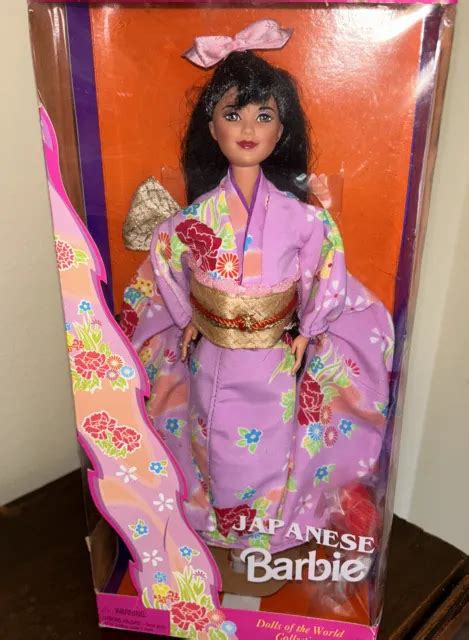 Vintage Japanese Barbie Dolls Of The World Collection Mattel New Picclick