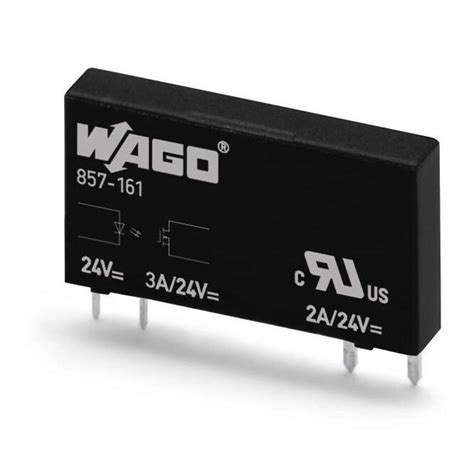 857 181 Wago Solid State Relay 24vdc 1a 8a 24vdc Tht 350531
