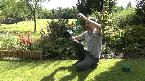 You can cut a bunch of wood boards and insert them into the ground you can place the edging around raised flower beds, around trees or pathways and the only tool you. Lawn Edging 150cm - YouTube