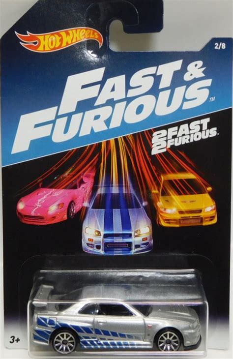 Walmart Exclusive Hw Fast Furious Nissan Skyline Gt