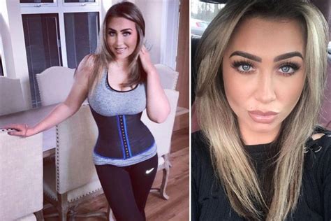 Lauren Goodger Shows Off Tiny Waist As She Hints At The Secret To Her