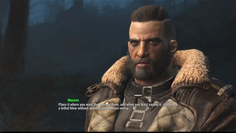 If you disobey your orders, you're not only betraying maxson, you're betraying the brotherhood of steel and everything it stands for. Blind Betrayal - Fallout 4