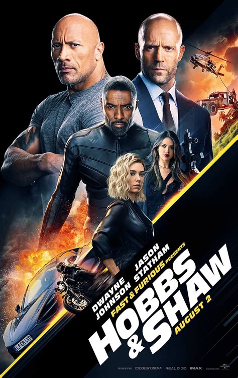 Fast And Furious Presents Hobbs And Shaw Posters Universal Pictures