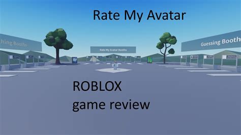 Rate My Avatar Roblox Game Review Youtube