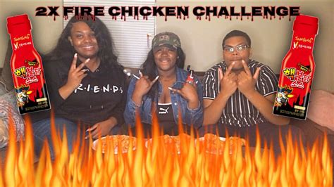 2x Nuclear Spicy Chicken Challenge 🔥🔥 Youtube
