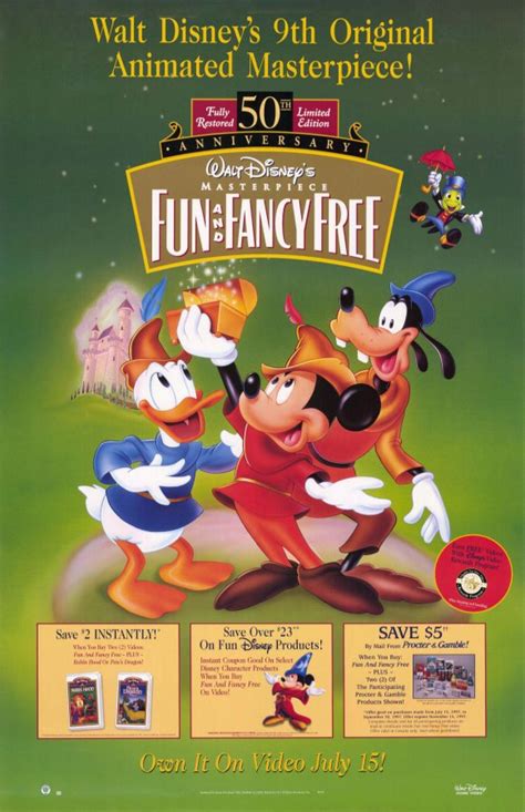 Image Fun And Fancy Free Video Release Poster Disneywiki