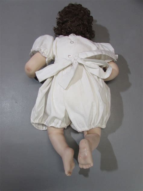 Lot Detail Le Ashton Drake Heirloom Baby Girl Doll By Joan Ibarolle