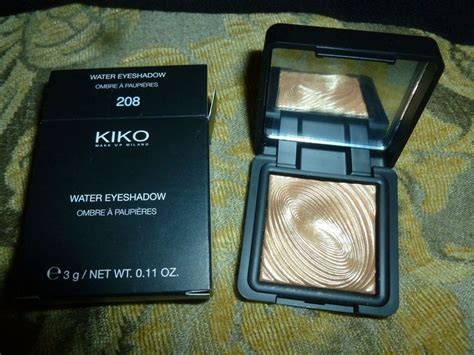 New Kiko Milano Water Eyeshadow 208 Light Gold Mac Whisper Of Guilt Gilt Dupe Kiko Kiko