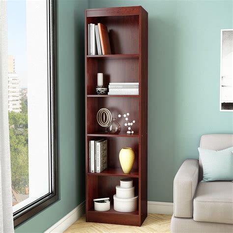 Have To Have It South Shore Axess Collection 5 Shelf Narrow Bookcase