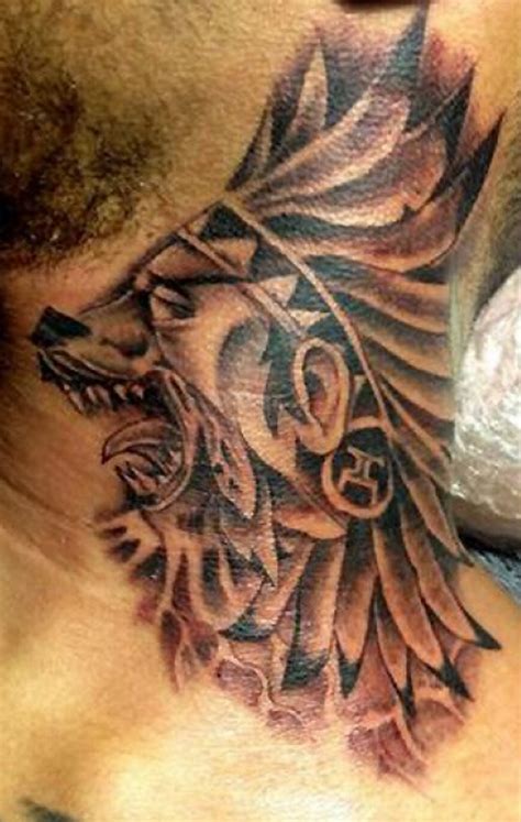 He got this tattoo soon after his 18th birthday. 33 Impressive Lion Neck Tattoos