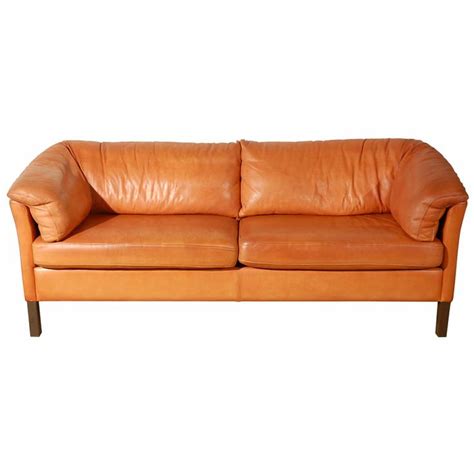 Vintage Leather Sofa In The Style Of Bb Italia Vintage Leather Sofa