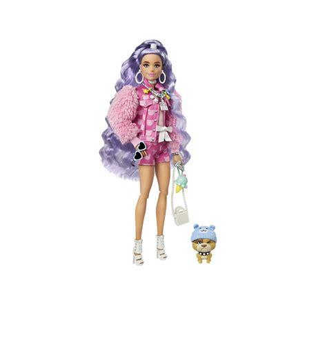 Barbie Extra Purple Hair Gxf08 Χοπ Χοπ Toys