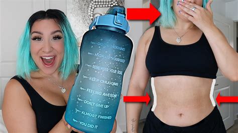 I Drank A Gallon Of Water Everyday For A Week And Heres What Happened Youtube