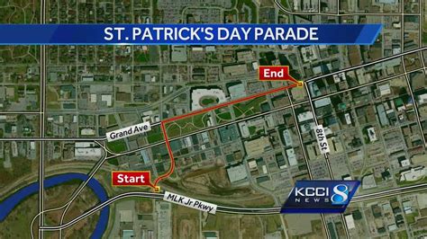 Downtown Des Moines Hosts St Patricks Day Parade