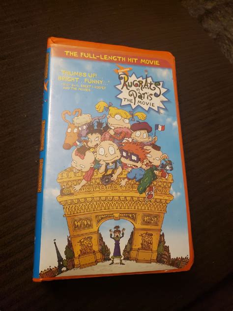 Pin By Roscoe Sargent On My Vhs Collection Rugrats Paris Movie Hits