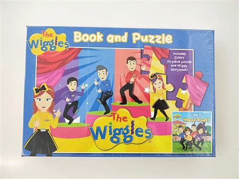 The Wiggles Book And Puzzle Kidzstuffonline