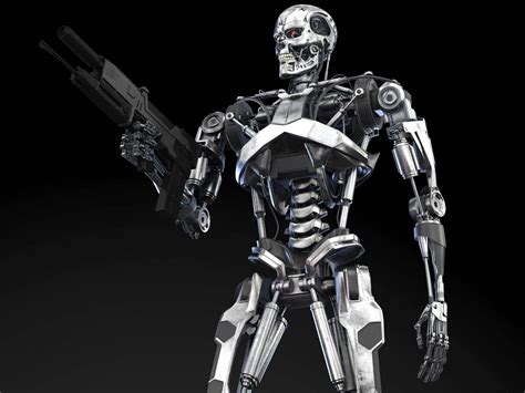 Terminator T 800 Genisys 3d Model In Robot 3dexport