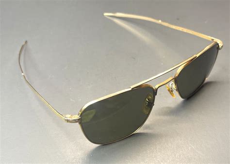 american optical ao 110 12kgf gold vintage aviator sunglasses antique price guide details page